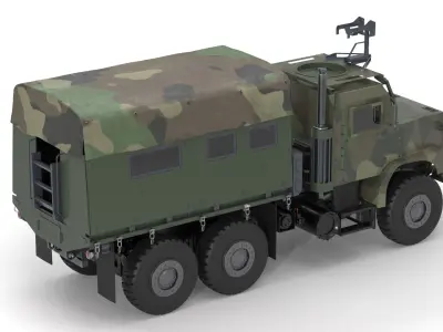 Generic Military Truck 02 3D model