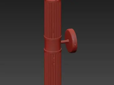 Wall Lamp Claridges Double 3D model purchase
