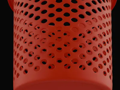 Waste Paper Basket Free 3D model