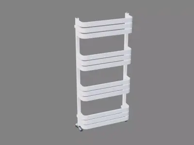 Bathroom Radiator Low-poly 3D model