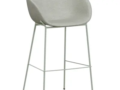 Yvette bar stool 3D model