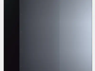 BRIMNES Cabinet with doors 1 Low-poly 3D model