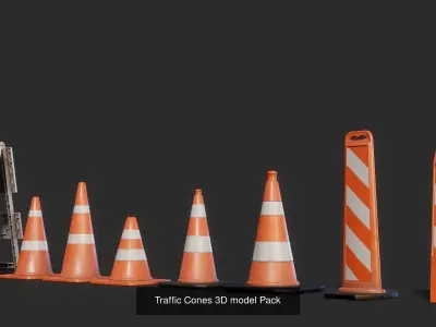 3D Traffics Assets Pack