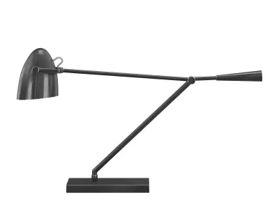 DORIAN TASK TABLE LAMP - BRASS 3D model
