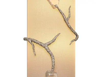 Porta Romana sconce Blossom 3D model