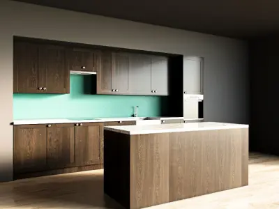 106-Kitchen10 texture 9 3D model