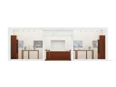 Jewlery Store 3D Model 3D model