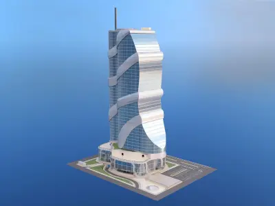 0175 - Skyscraper 3D model