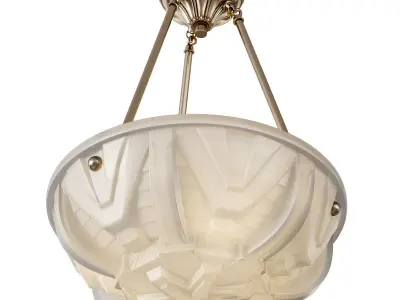 Maison Gerard Art Deco Ceiling Fixture 3D model