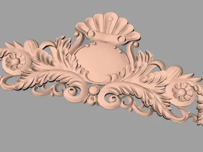 Artcam 3D relief STL models for CNC woodworking E101 3D model