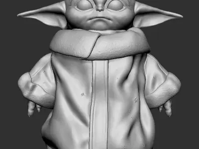 Baby Yoda 3D model