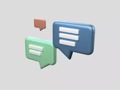 3D app web Icon Low-poly 3D model-16 Low-poly 3D model