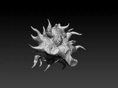 Street Fighter Ryu - Hadouken preparation   3D print model