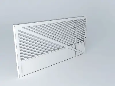 Gate for garage Free 3D model