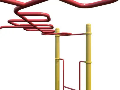 Monkey Bars-007 3D model