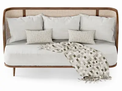 Three-seater garden sofa CV33  3D model