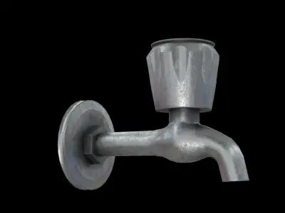 Long body TAP worn Low-poly 3D model