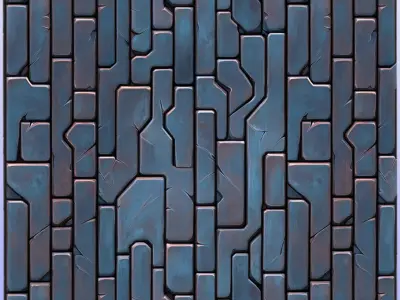 SciFi Seamless Texture Texture 22