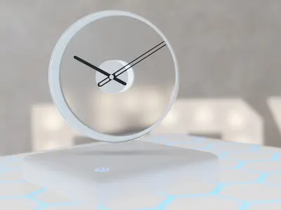 Holo Clock Free 3D model