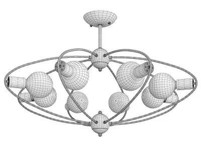  Arte Lamp GLASGOW Low-poly 3D model