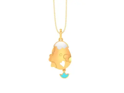 Kids Pendants 3dm STL OBJ FBX Renders Details 3D print model get