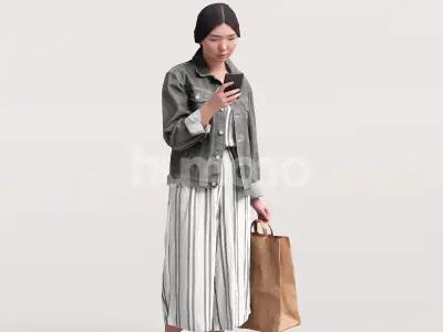Humano 12 - Collection 2306 - CASUAL PEOPLE MIX -12 x 3D models  3D model