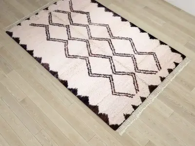 Moroccan Berber rug 3D model