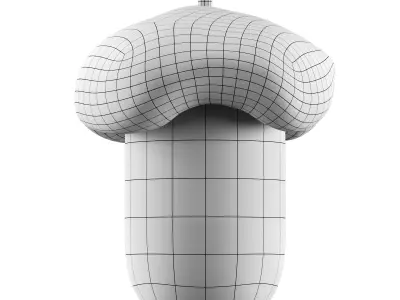 Flamingo Tongue Illuminated sculpture Low-poly 3D model