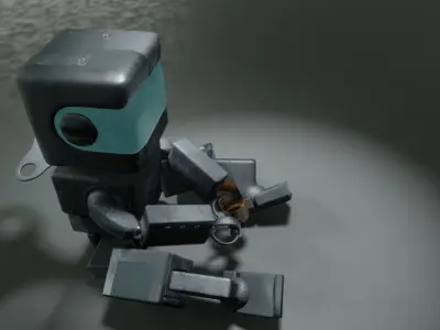 Drinking Robot 3D model