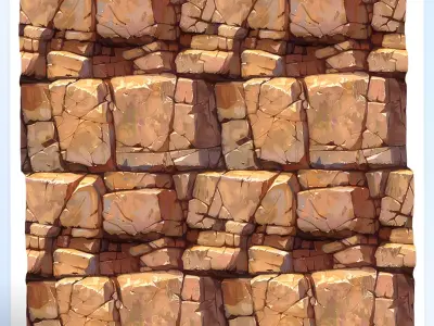 Stylized Wall Seamless Texture Texture 23