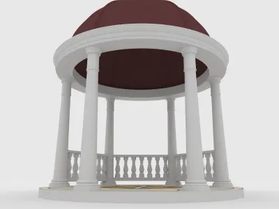 Classic Gazebo 1 3D model