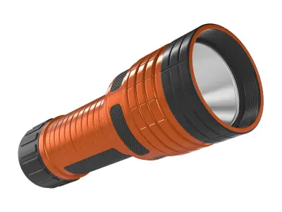 Underwater Flashlight 010 Low-poly 3D model