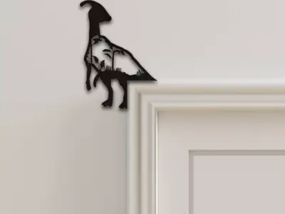 Dinasour Door Corner Decor 3D print model purchase