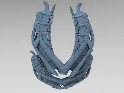 Sci fi Trinity elite tower 7  3D model