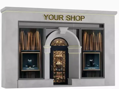 shop 01 3D model