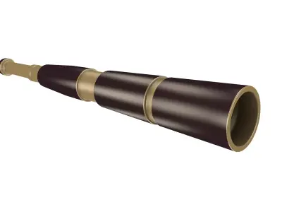 Telescope 3D model buy