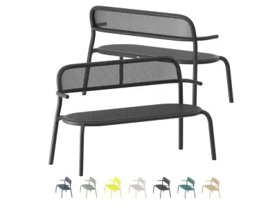 Fatboy toni bankski bench 3D model