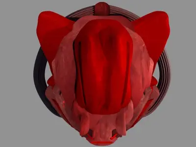 Sci-Fi Helmet 3D model