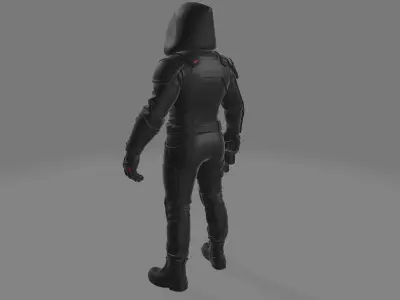 Shadow Reign Pack Characters and Weapons Low-poly 3D model