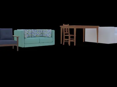 Home items 3D model