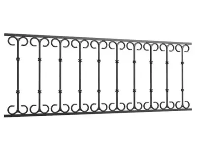 Classic railings Free 3D model