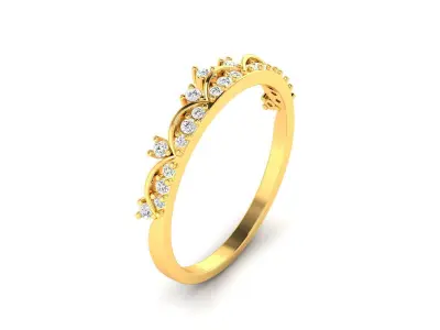 Women Ring  Render 3dm STL OBJ FBX Details 3D print model 169