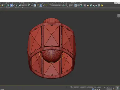 Globo Kris Low-poly 3D model