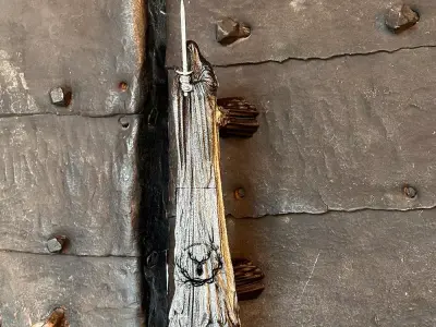 Middle Earth Inspired Nazgul Door Knob  3D Digital Design 3D print model