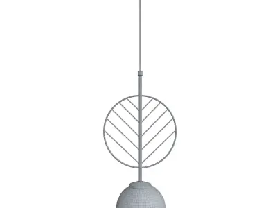 ceiling light 20 3D model purchase