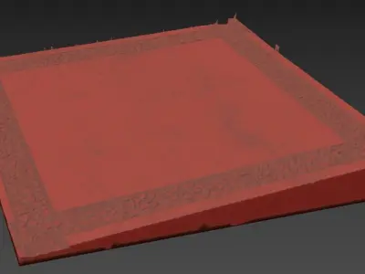 Ultra realistic Big Floor Tiles Scan 3D model