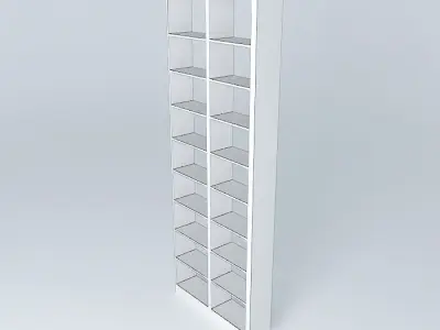bookshelf at hall door left Free 3D model