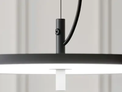 BLANCOWHITE PENDANT By Santa and Cole 3D model