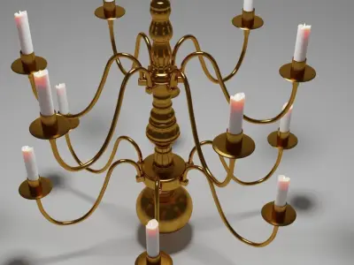 French Lightning 3D model