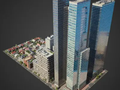 City District H21-R29 3D model